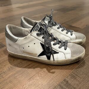Golden Goose Superstar Sneakers White/Black